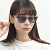 Clear Gray X Light Smoke Wellington UV Clear Suitable for Fashion Glasses [FashionBerry] Men's Sunglasses, 99% Protection, Light-Colored Lenses,