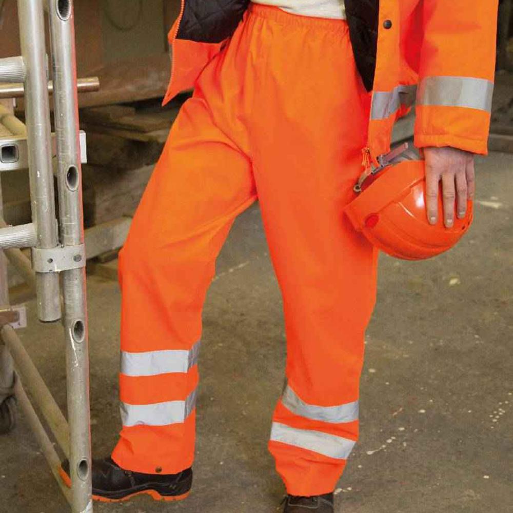 Result Mens Hi-Vis Trousers / Pants