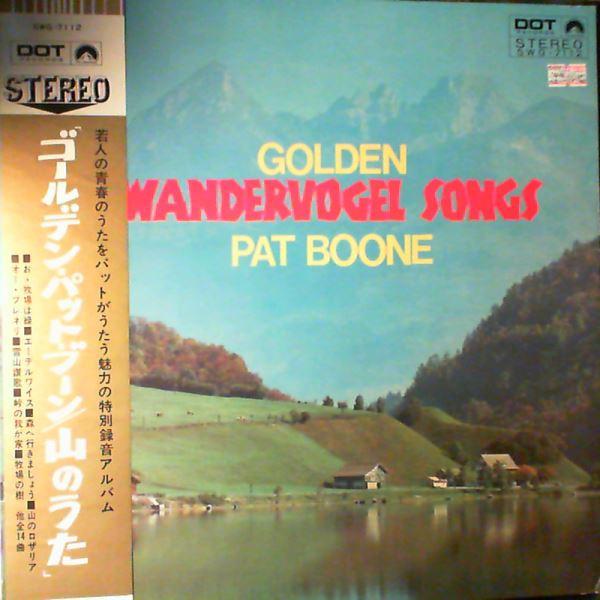 

12inch Record PAT BOONE Golden Wandervogel Songs SWG7112 DOT RECORDS Japan Obi Rock Used