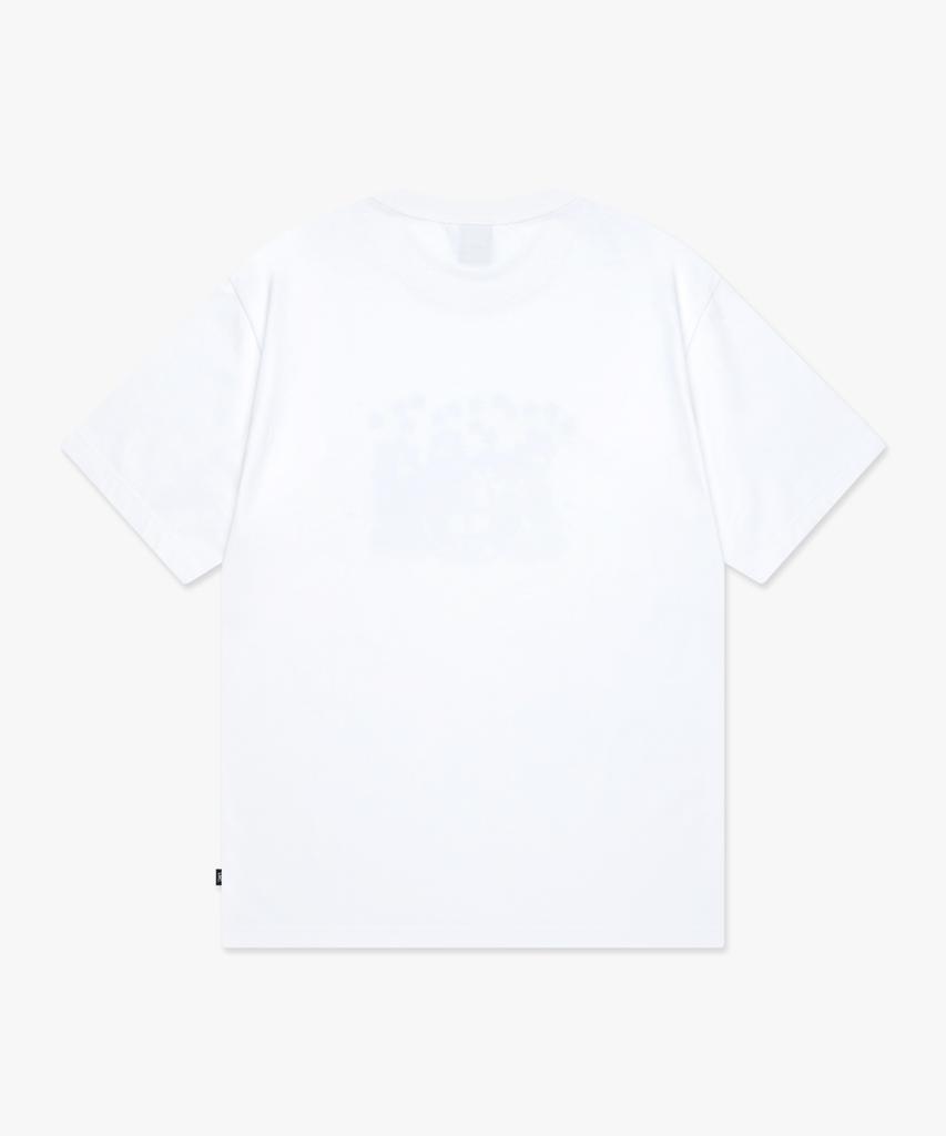 LMC Globe Bear Tee White