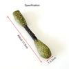 Hamster Toy Hamster Golden Bear Foraging Gnawing Grinding Teeth Wooden Bite String Snack Toy Hamster Pets Supplies