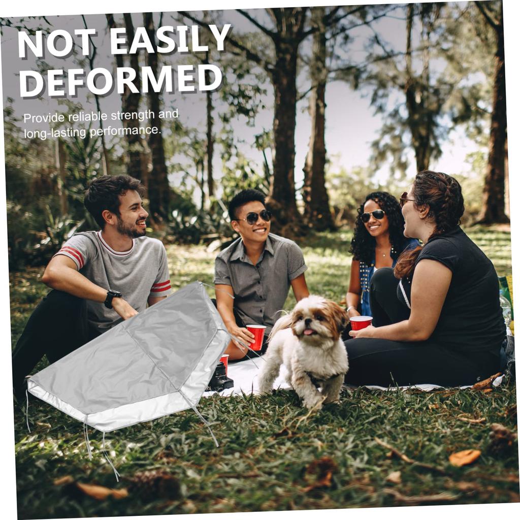 Waterproof Dog Cage Cover, Cold-Resistant, Sun- and Wind-Proof, for Outdoor Use, 174 X 174cm, Folds for Easy Storage