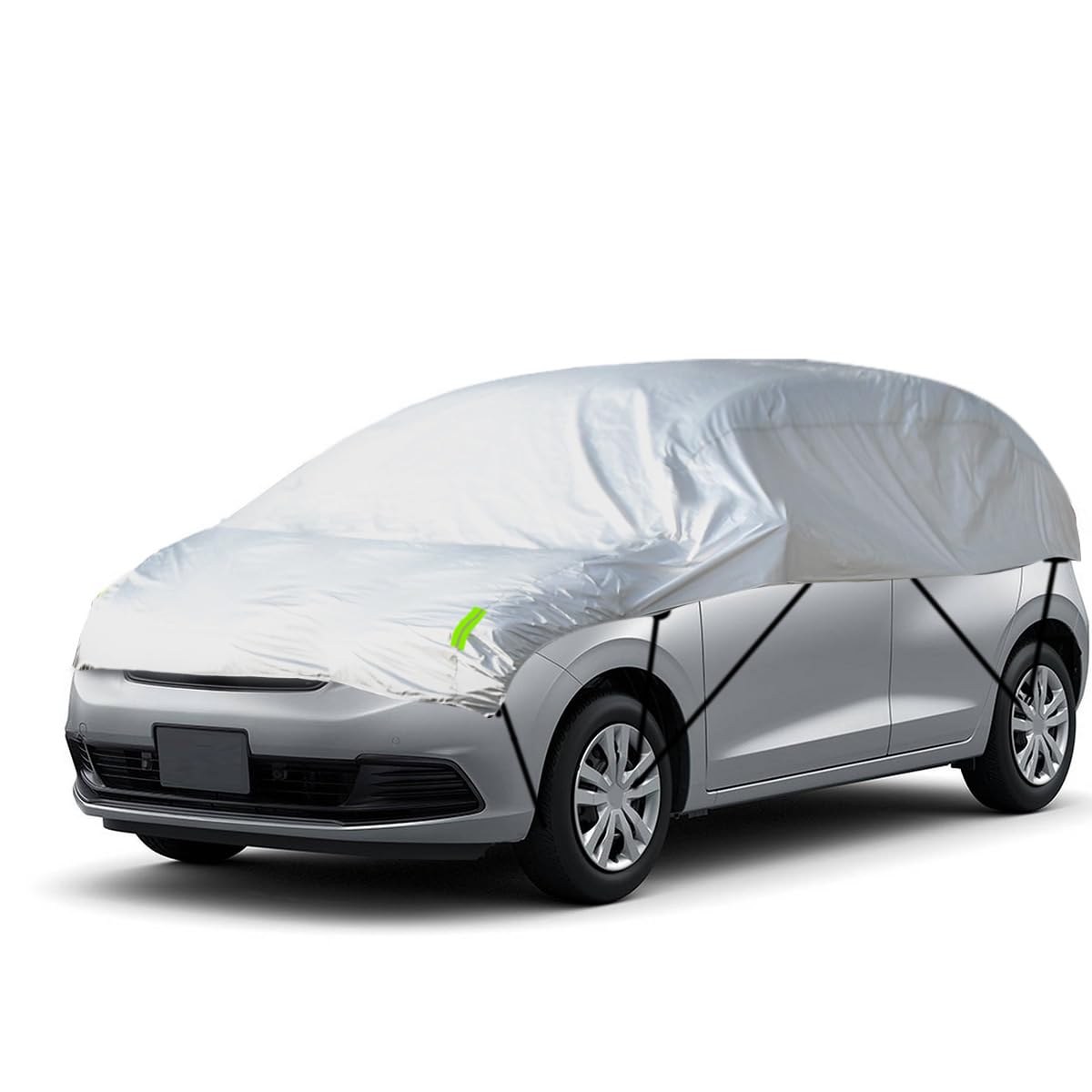 

LINFEN Car Half Body Protects Against Fallen Leaves and Bird Spunlace Sun Suitable for All Seasons Car 2L Cover, Cover, Droppings, Fleece-lined чёрный