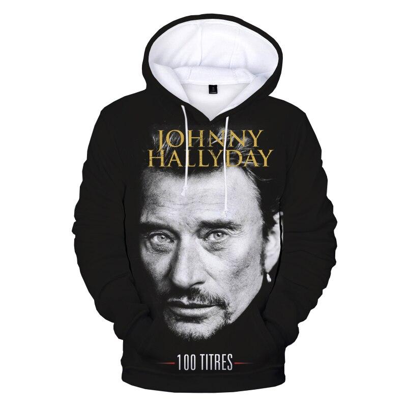 Sweat-shirt Johnny Hallyday Imprimé #3