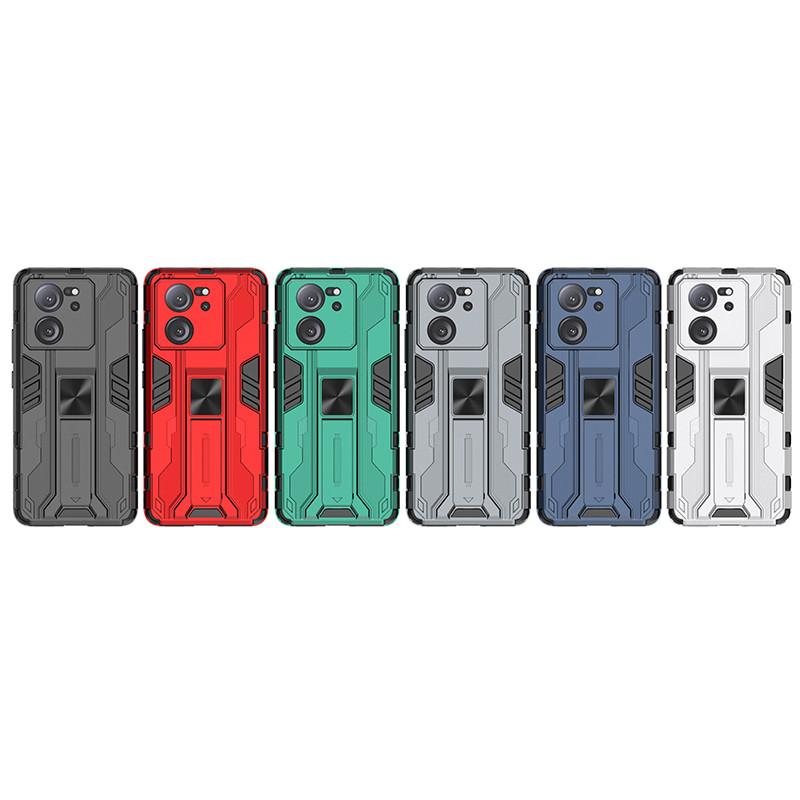 For Xiaomi Mi 13T Mi13T Pro Case Shockproof Car Magnetic Rugged Armor Phone Cases For Xiaomi 13T Pro Stand holder Back Cover