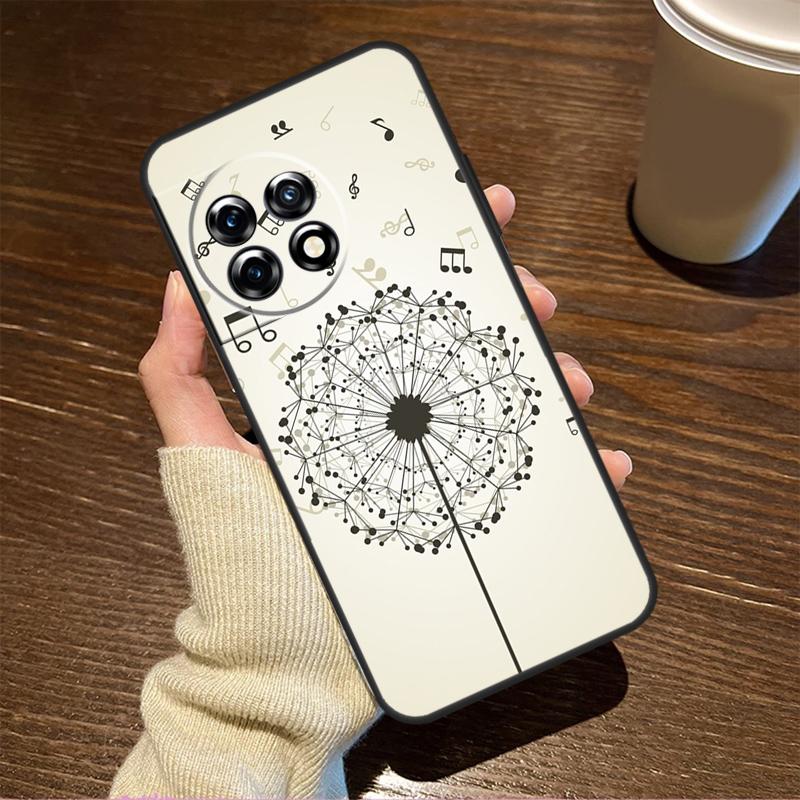 Dandelion For OnePlus 15R 13 12 11 9 Pro 12R 13R 10T 13T Case For OnePlus Nord 5 CE 2 3 4 Lite N20 N30