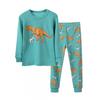 Cartoon Kids Cotton Pajamas Set Long Sleeve Sleepwear Boys Girls 90-140cm