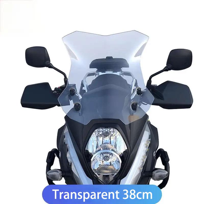 For Suzuki DL650 Modified Heightened Windshield Front Cool Race Windshield Motorcycle Windshield Thickened Deflector Accessories