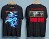 100% Cotton TOPS UNISEX TEES MENS WOMENS Vintage 1989 Great White Tour Concert T Shirt