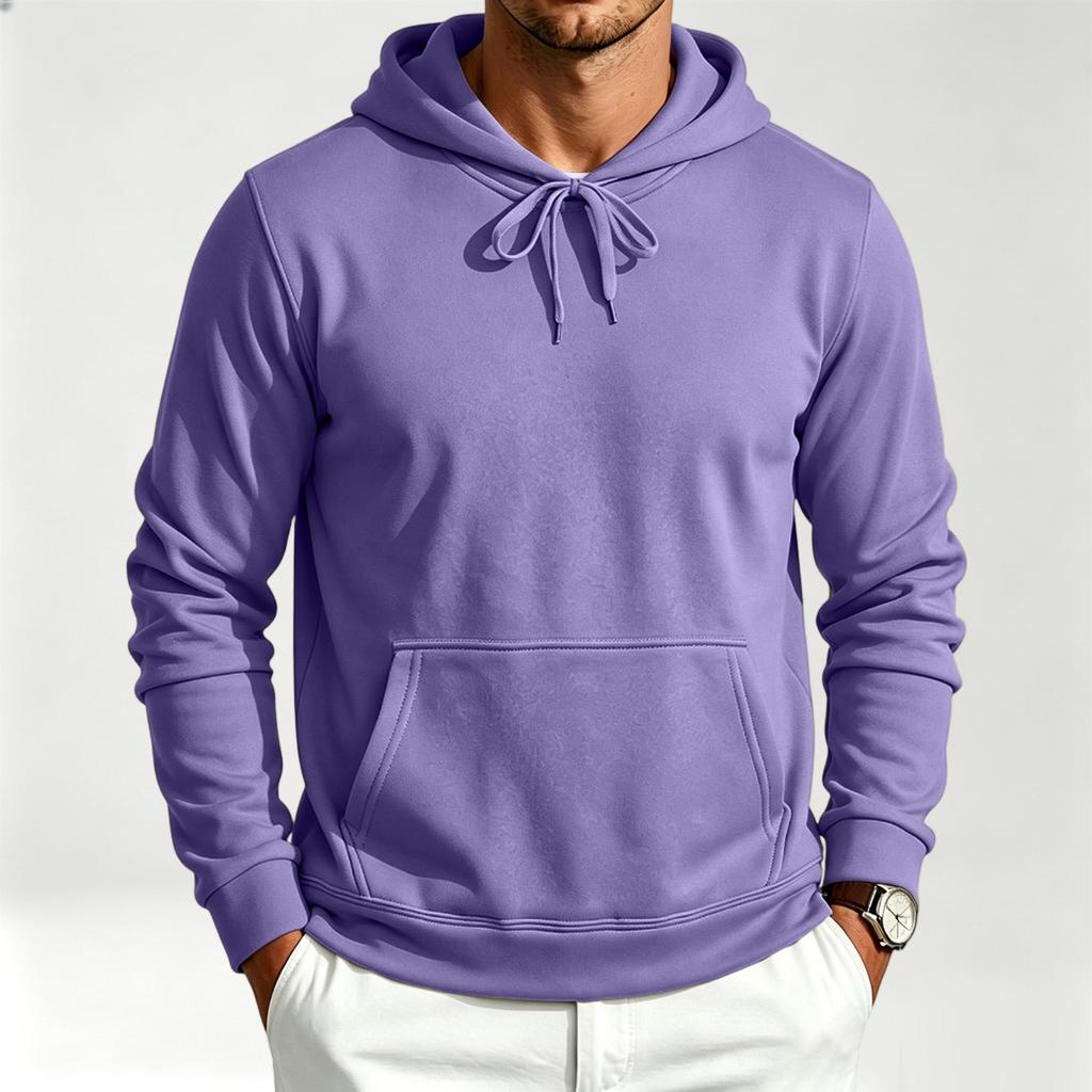 Herren Kapuzenpullover Langarm Lässiger Pullover Sweatshirt für den Alltag