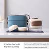 LISM Portable Ceramic Travel Tea Set