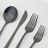 6pcs/set Stainless Steel Spoon Dinnerware Silverware Set Cutlery Set Flatware Outdoor Office Party Home Kitchen Tableware