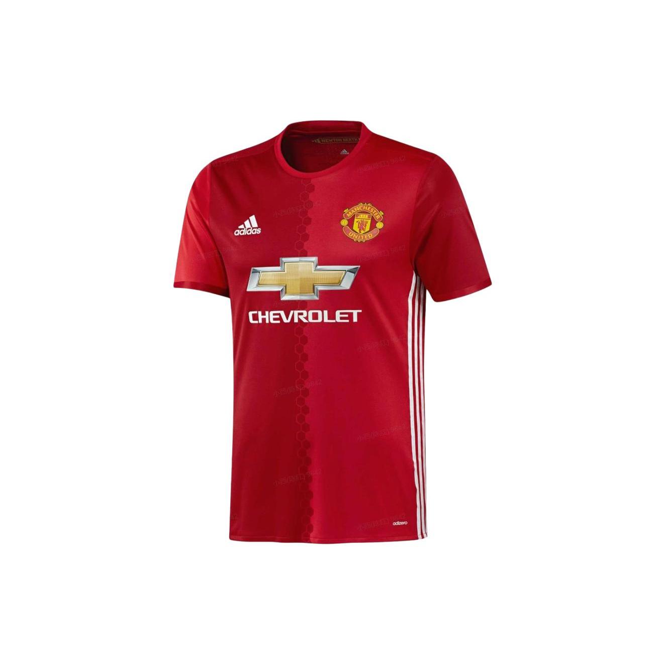 Adidas Soccer Jersey Player Edition 16 17 Manchester United Home Men s Red AI6719 S
