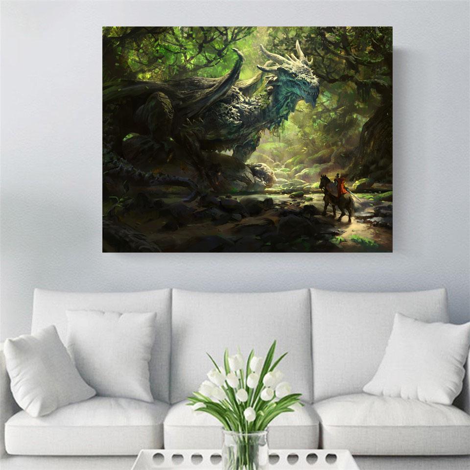 5D DIY Diamond Painting Forest Wolves Full Round Diamond Embroidery Cross Stitch Rhinestone Mosaic Decor