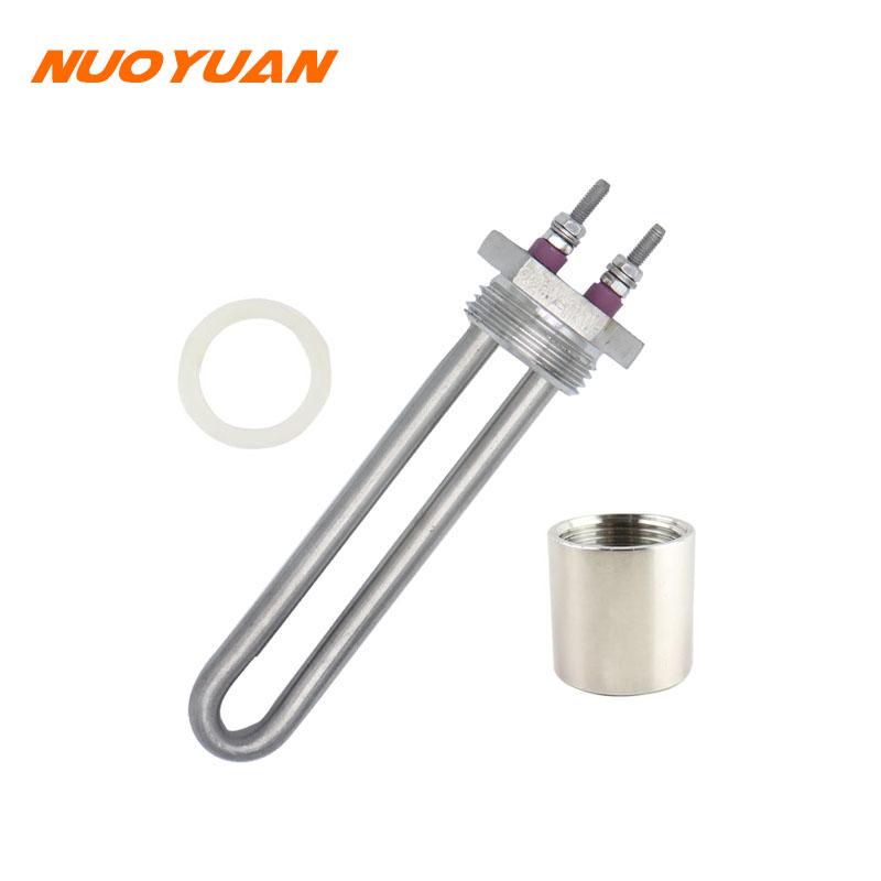 DN25/32mm Stainless Steel 304 Electric Heating Element Single U 220V Immersion Water Heaters for Boiler/Water Dispenser