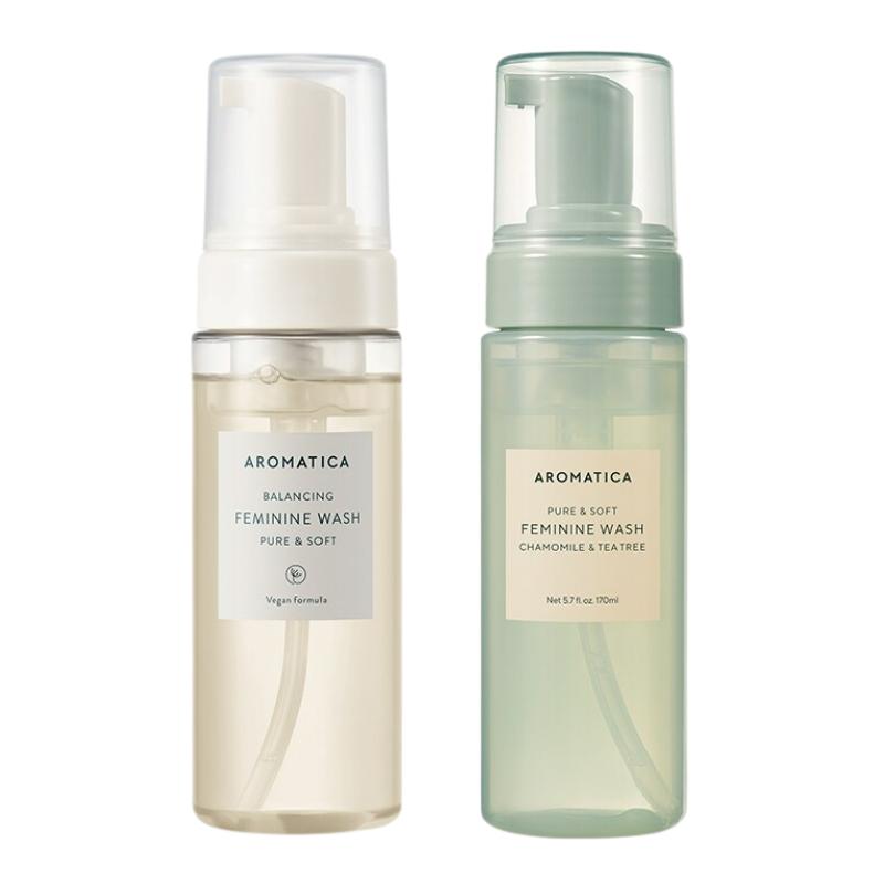 

AROMATICA Pure & Soft Гель для интимной гигиены 170 мл (Специальное предложение: + Ромашка и Чайное дерево 170 мл Бесплатный подарок)