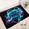 Green Sea Turtle Area Rug for Boys Bedroom, Ocean Animal Theme Carpet, Non-Slip Play Mat for Kids Living Room and Classroom