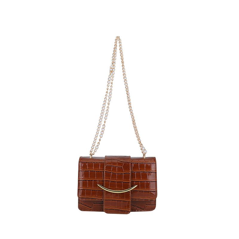 Neue Retro-Einfarbige Kleine Quadratische Tasche Damen Einfache Nischen-Umhängetasche Koreanische Version Lässige Vielseitige Umhängetasche