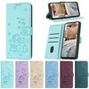Leather Case for Huawei Honor 400 200 90 Pro 400 90 200 Lite 200 90 400 Smart Case 3D Cat Wallet Flip Back Cover Shell Card slot