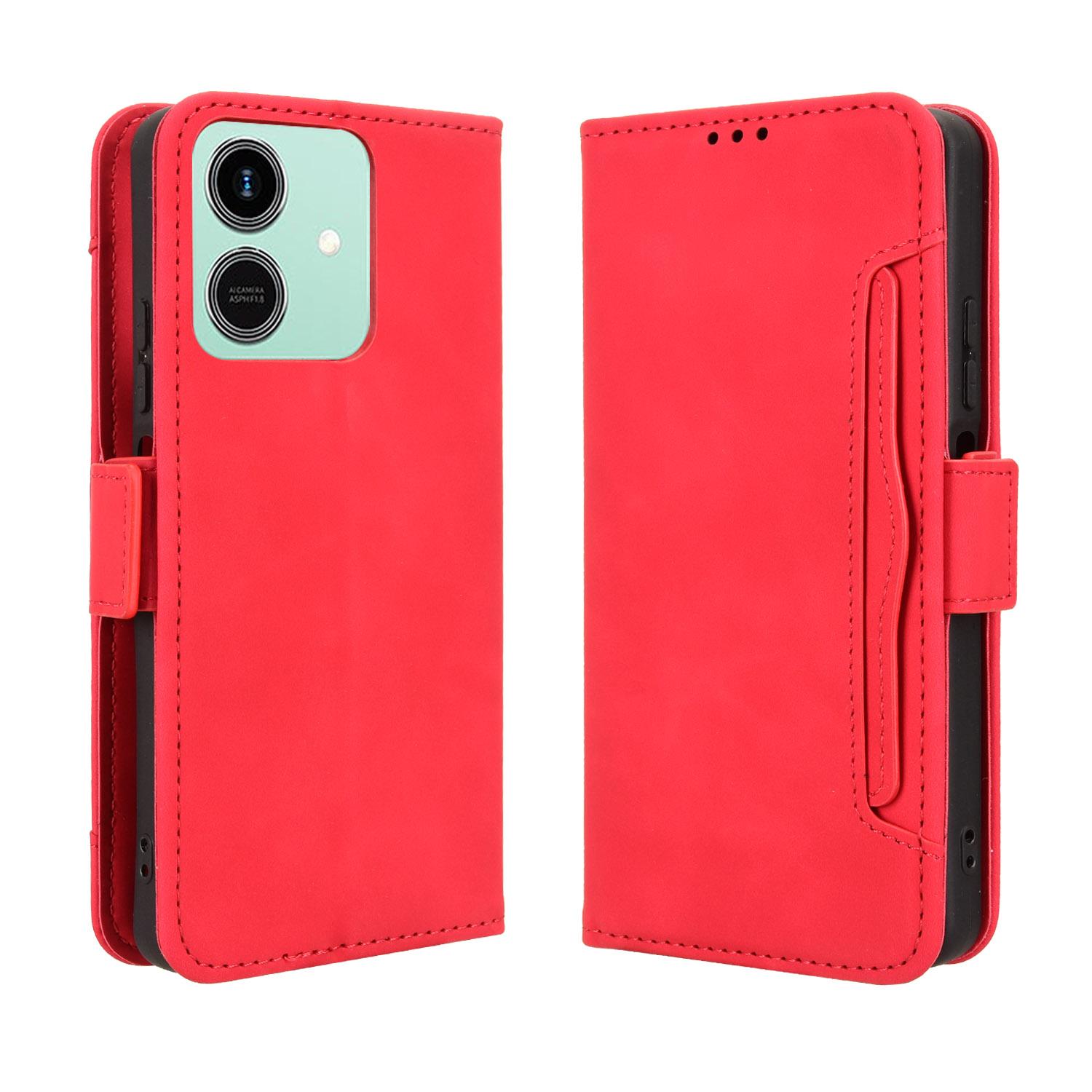 

For Honor Play10 4G Leather Case Phone Wallet Cover with Multiple Card Slots