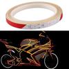 Sykkel reflekterende klistremerke Motorsykkel Hjul Body Sticker Night Riding Safety Tape