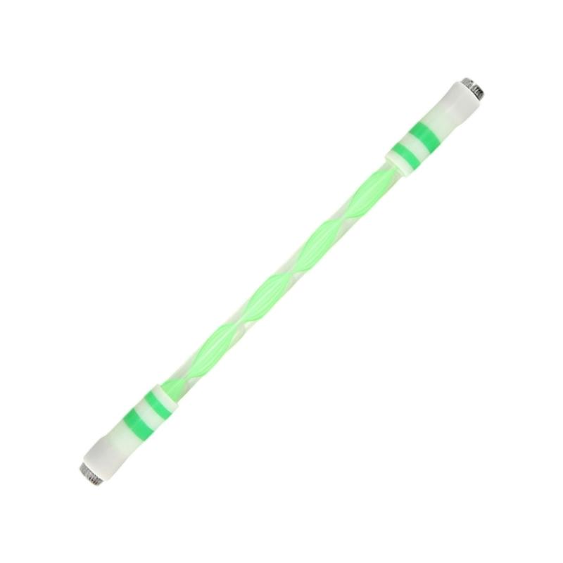 Bolígrafo Giratorio Brillante de Acrílico Transparente Bolígrafo Giratorio de Descompresión Incapaz de Escribir para Estudiantes Trabajadores Mentales Personal de Oficina