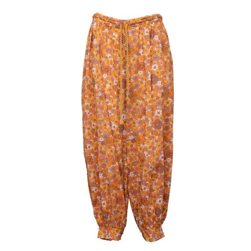 

Women s orange floral marty harem pants ANTIK BATIK XS красный