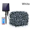 Durable Solar Power Outdoor LED String Light Waterproof Fairy Light Strip Solar Garland For Patio Wedding Christmas Garden Decor