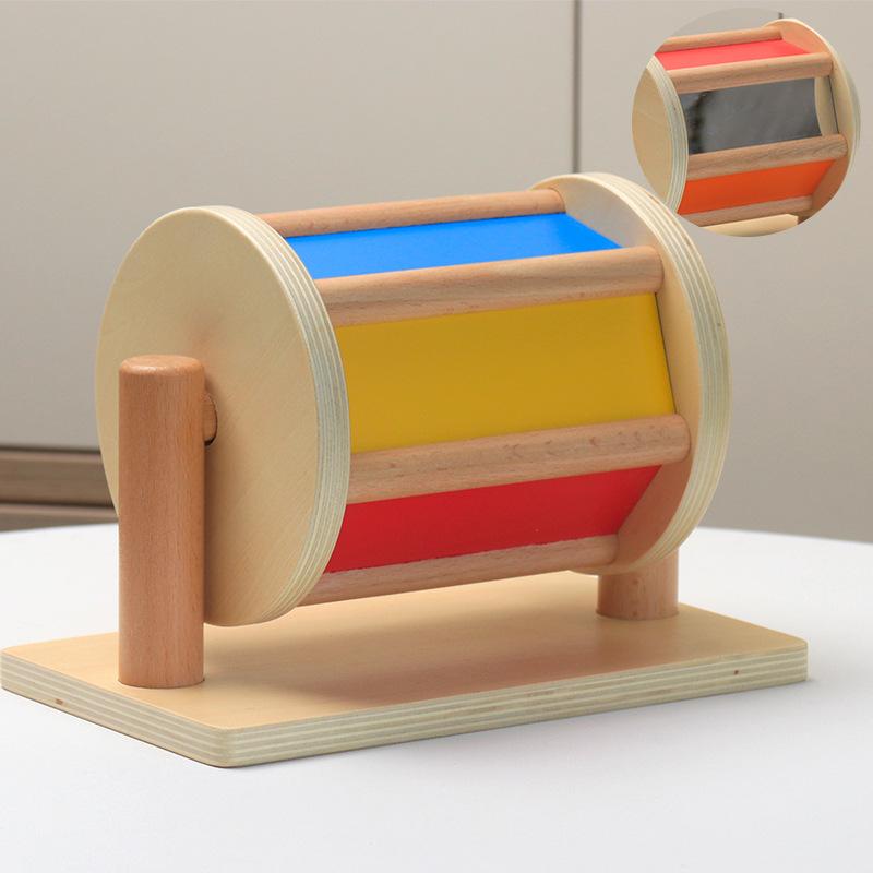 Wooden ball drawer goal box educational toys children's early education intellectual development coin box teaching aids