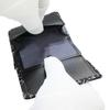 Inden Leather Billfold Black with White Dragonfly [Inden-ya] Bi-fold Wallet, Z, Thin, Compact, Deerskin, Lacquer, Pattern, 2013-11-008