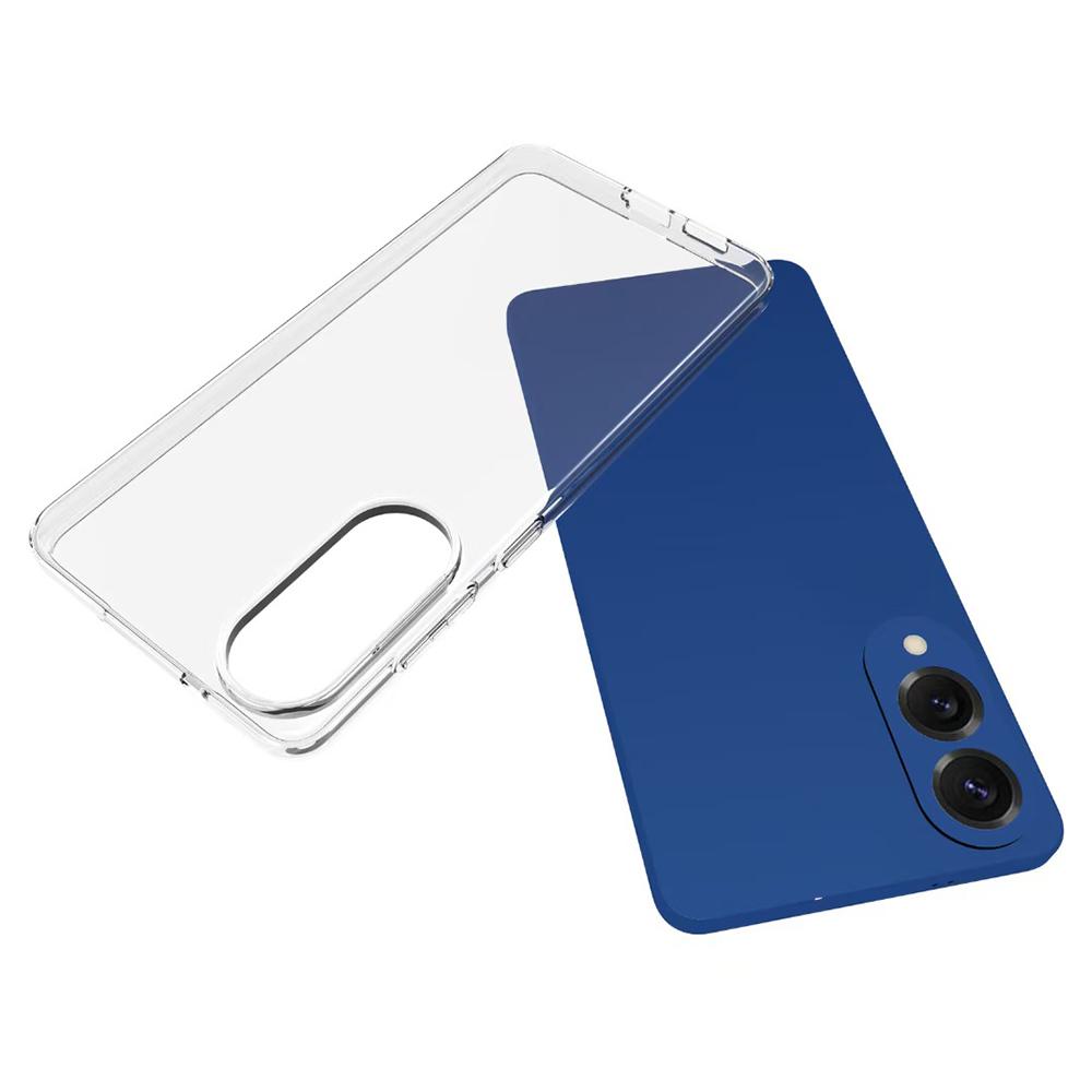 

For Samsung Galaxy S25 Edge Case Anti-Fingerprint Crystal Clear TPU Phone Cover A