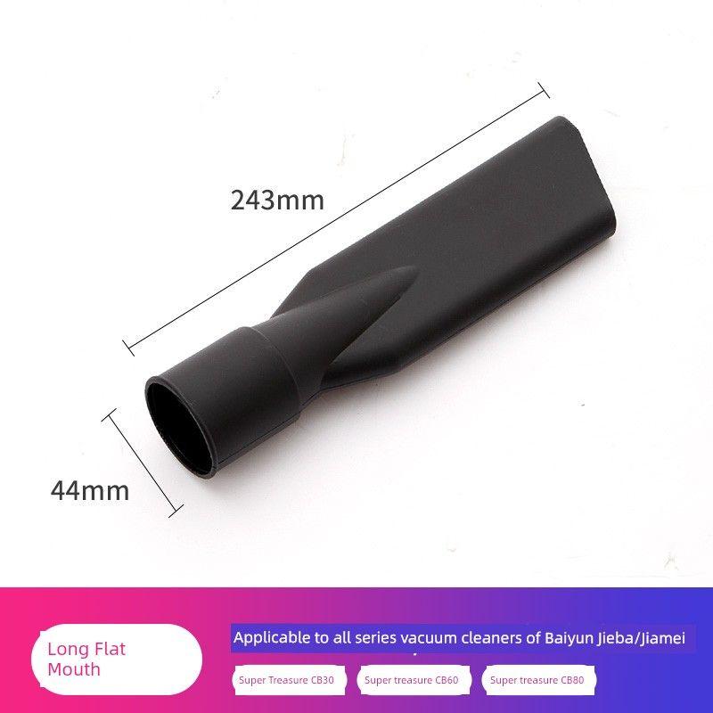 CHARLES BARNES Vacuum Cleaner Accessories Dust Collection Water Squeegee Head Length Flat Nozzle Hose Steel Pipe Dust Insulation Dust Bag Neutral