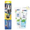 Ultra-Fine Black Tea Toothbrush & Ocean Mint Whitening Toothpaste Set