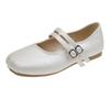Fashion Ballet-style Single-shoe Women's 2025 New Spring and Summer Soft-soled Buckle Mary Jane Women's Shoes Flat Bean Shoes
