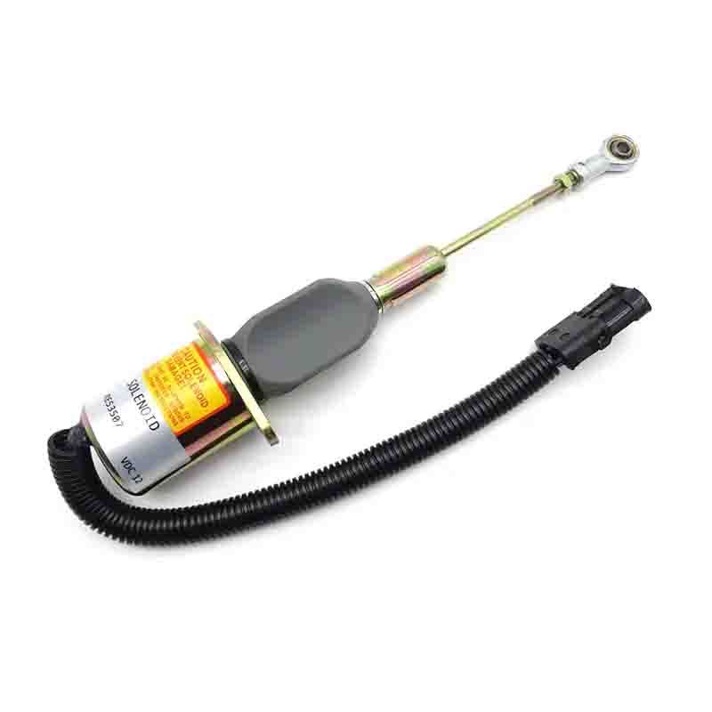 12V RE53507 Abstellmagnet Kraftstoff-Stopp-Magnetventil für John Deere Bootsmotor 8.1L RE53507