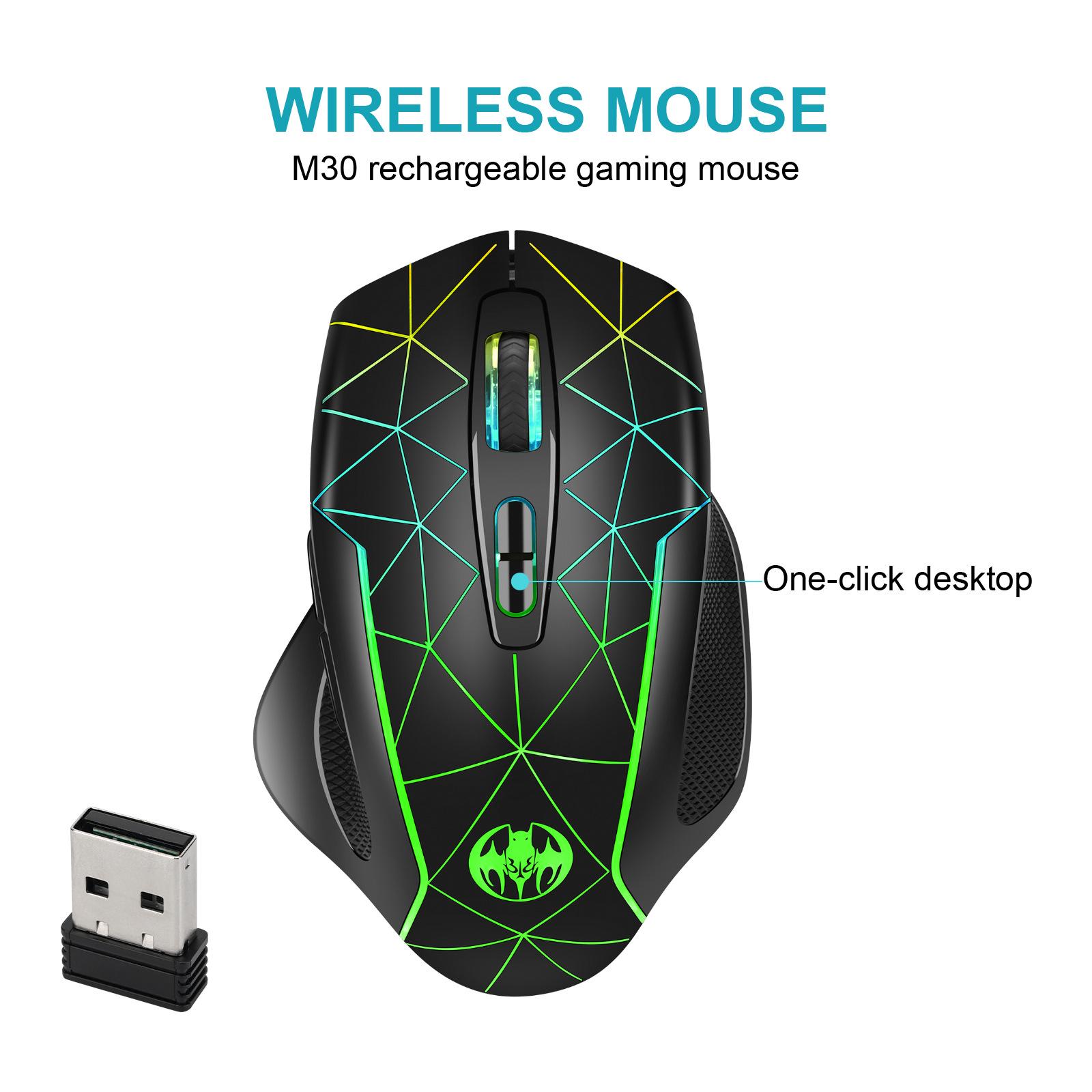 

Ghost Bat Wireless 2.4G RGB Gaming Mouse See Details