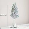 1pcs Christmas Tree Pine Branches Artificial Fake Plants Snow Pines Garland For Christmas Wreath Party Decor Xmas Gifts Ornament