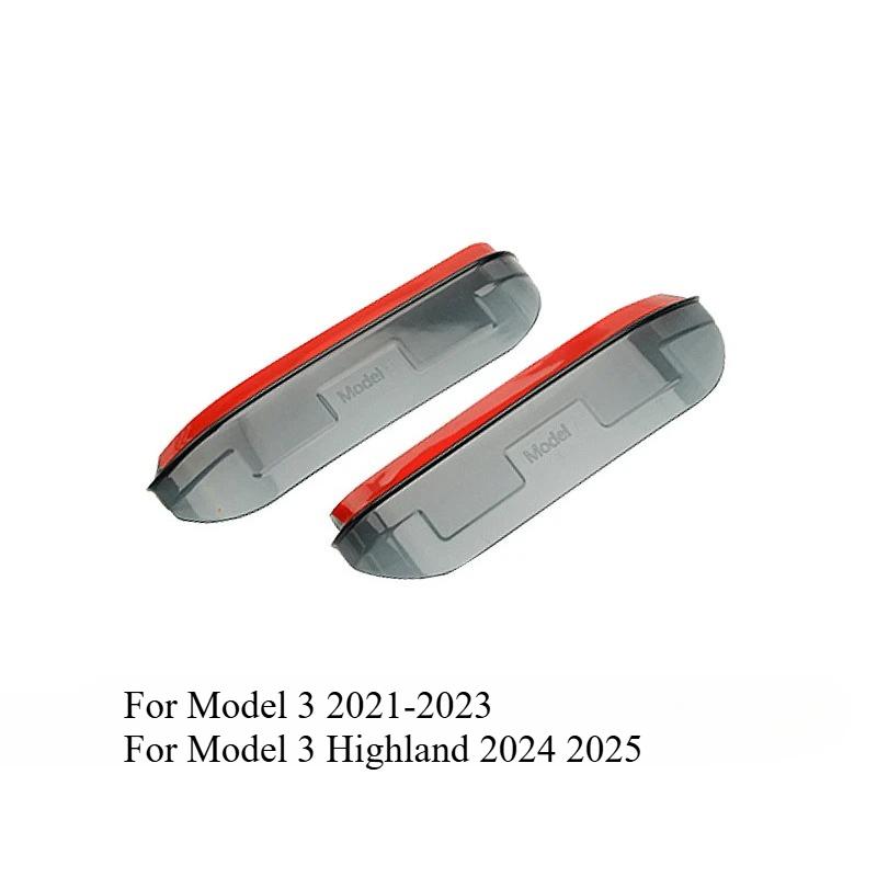 2PCS Car Rearview Mirror Rain Eyebrow for Tesla Model 3 Y Rain Shield Sun Shade Clear Vision Protector Auto Mirror Accessories