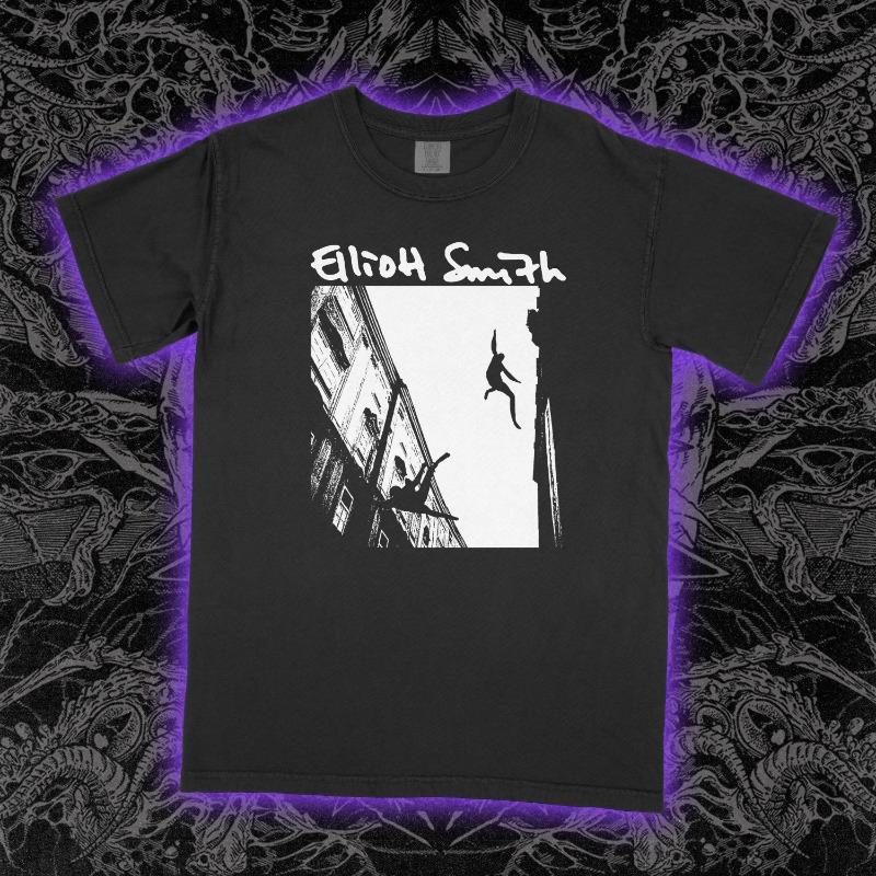 

Elliot Smith Retro Independent Folk Rock Singer Pattern T-shirt for Men s Summer New Casual Unisex T-shirt 5XL різнокольоровий