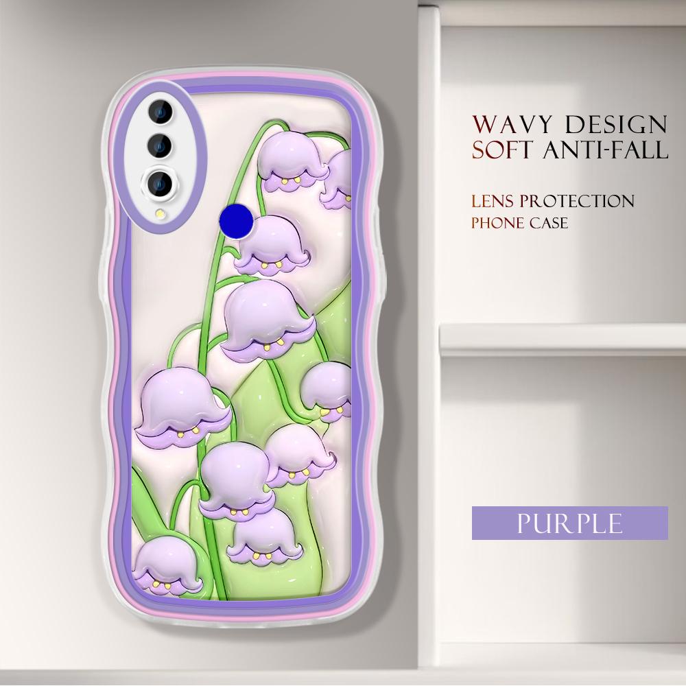 

Модный мягкий волнистый чехол для телефона с мультяшным узором, защита камеры, противоударный чехол для мобильного телефона Huawei Honor iPhone Infinix Tecno Itel Infinix Hot 20S