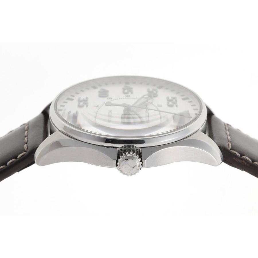 Used HAMILTON Khaki Aviation Pilot Day Date Quartz H64611555 / H646110 Silver Quartz [Used]