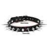 Czarny Punk Rock Alternujący Kolczasty Skórzany Choker, Gotycki Naszyjnik Kołnierz z Nitami dla Mężczyzn i Kobiet Cosplay Impreza