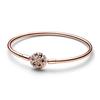 925 Sterling Silver Asymmetric Star T-bar Snake Chain Bracelet Fit Women Bead Charm Jewelry