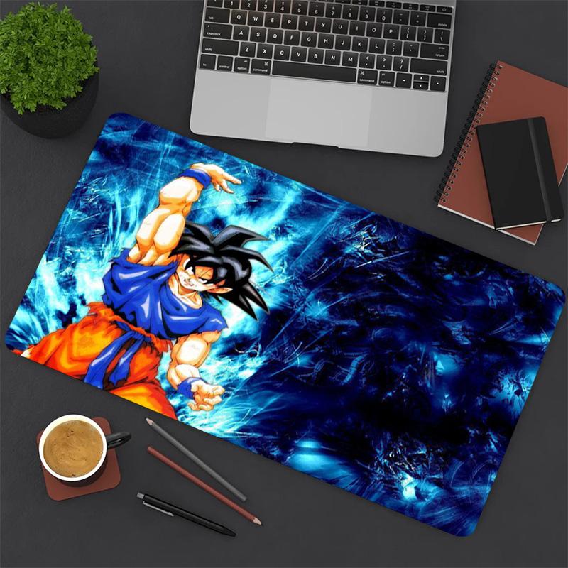 1pc Dragon Ball Z Space Adventure Game Mouse Pad Large Desk Mat Keyboard Ergonomic Office Rubber PC Non-slip Anti-fray Home Y82711
