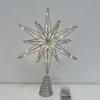 LED Wrought Iron Christmas Tree Topper Star Decoration