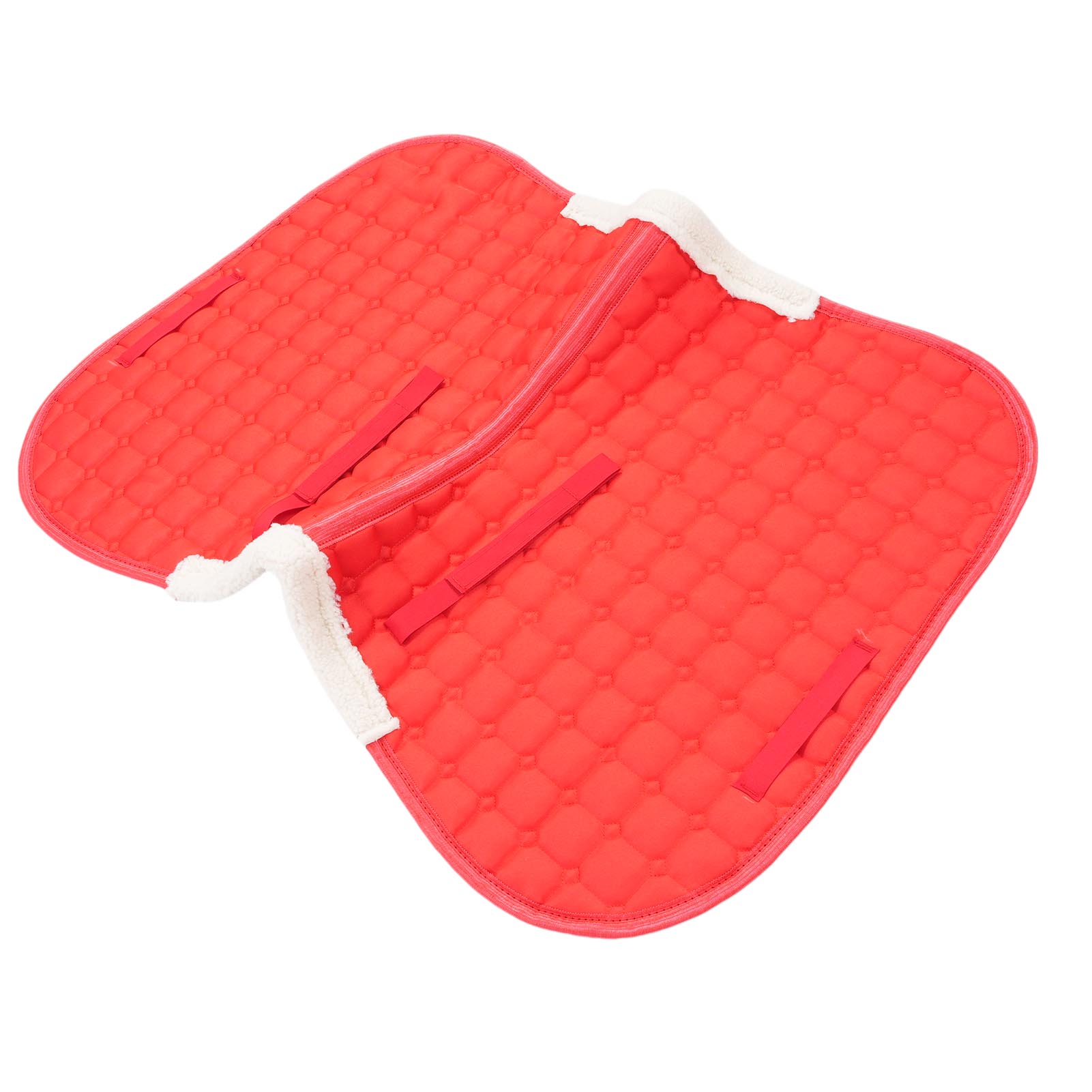 Tapis de selle pour cheval Absorbant la transpiration Antidérapant Confortable Élégant Coupe 3D Siège d'équitation Tapis de selle