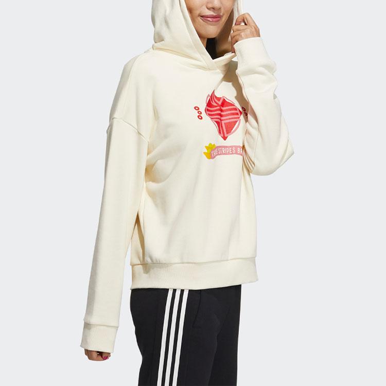 Adidas Neo Womens Favorite Jan Hoodie Women Hoodies Off-White GP5546
