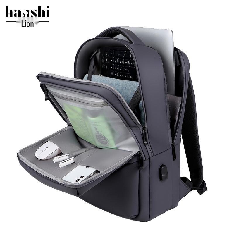 High-End Waterproof Laptop Backpack: Stylish & Casual for Men & Women
