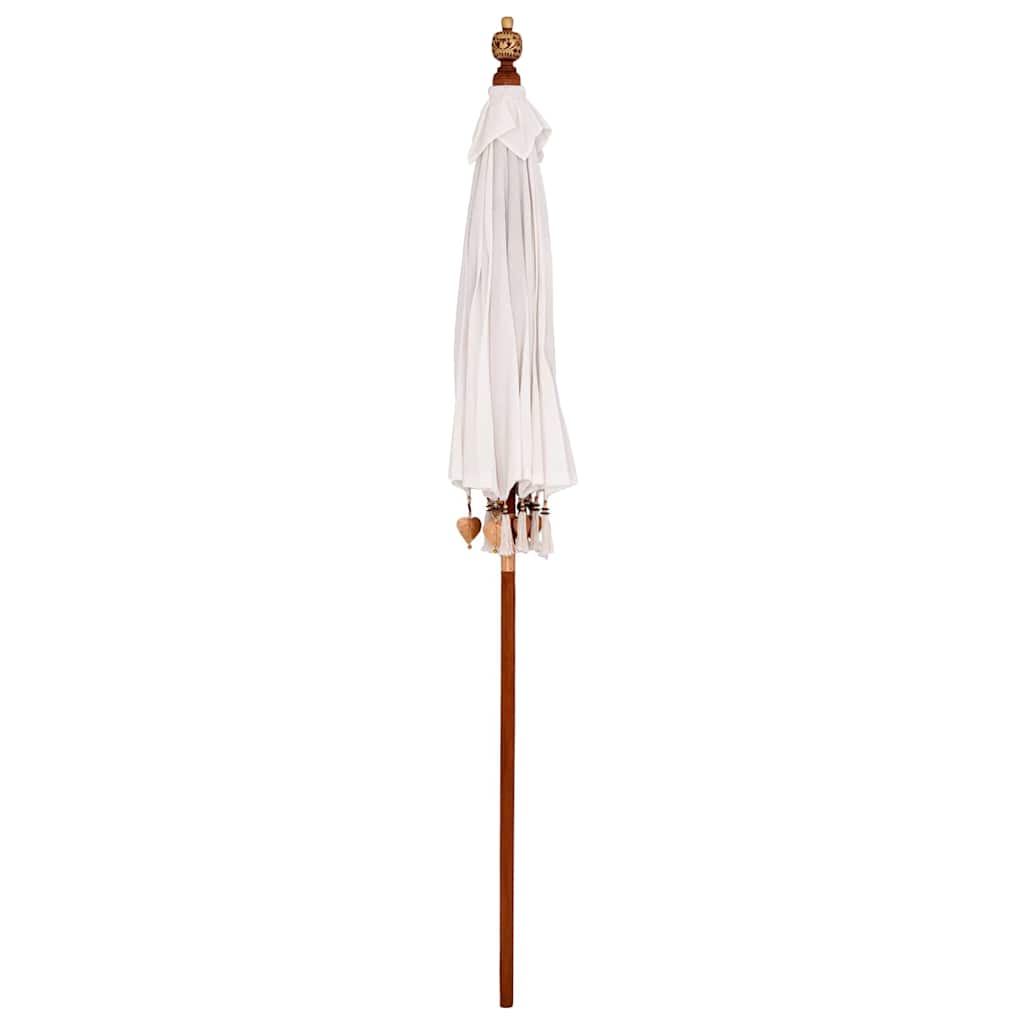 Balinese Sun Umbrella Cream 190 X 190 X 260 Cm