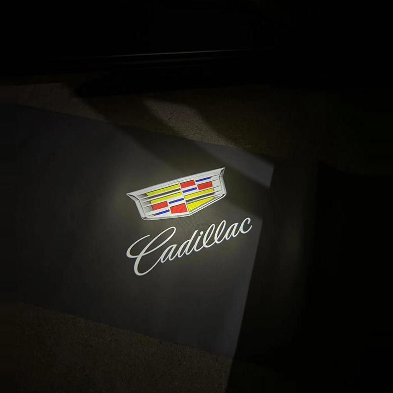 2 pièces Lumière d'accueil Ombre de porte de voiture pour Cadillac ATS CTS BLS SRX Escalade XT5 Deville XTS DTS Tiburon XT4 XLR XLR-V Seville SLS